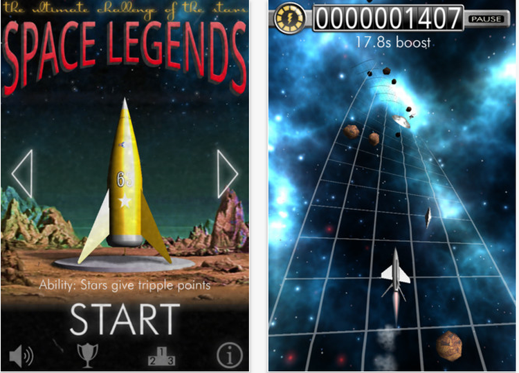 Space Legends har en cool retro-inspireret stil, men gameplayet er også fanget i fortiden. 