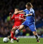 Exit? Fernando Torres forlod Liverpool (og Lucas Leiva, fordi han ville vinde titler og spille Champions League. 