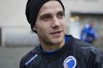 Tilbageblik. Martin Vingaard blev alvorligt skadet, da FCK spillede CL-1/8-finale mod Chelsea og er først vendt tilbage her i efteråret. 