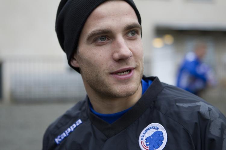 Tilbageblik. Martin Vingaard blev alvorligt skadet, da FCK spillede CL-1/8-finale mod Chelsea og er først vendt tilbage her i efteråret. 