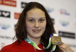 Komet. Den 15-årige svømmer Mie Ø. Nielsen hentede sine første internationale senioermedalver ved EM i Polen i sidste uge. 