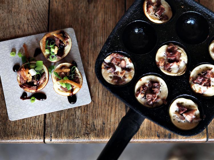 julesnack til en kold julepils. 