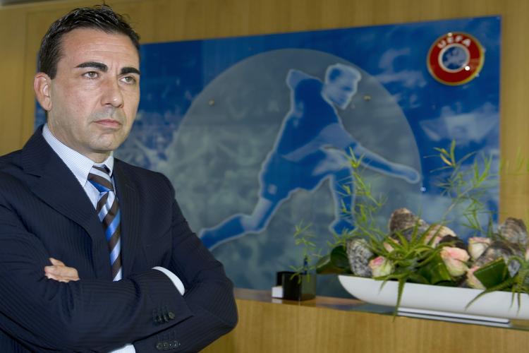 AFVIST. FC Sions generaldirektør Domenicangelo Massimo fik intet ud af sin boksekamp med UEFA. 