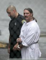 Dødsdømt. Gary Haugen fotograferet i Marion County Courthouse i oktober. Han er dømt til døden, men endnu ikke henrettet. 