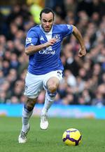 Alsidig. Landon Donovan, der kan spille samtlige offensive positioner, er en klar forstrækning for Everton, som han tog med storm for to år siden. Bl.a. blev han kåret til månedens spiller i klubben. 