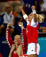 2004. Rikke Hørlykke var med i den ultradramatiske OL-finale mod Sydkorea, som Danmark vandt efter straffekast. 