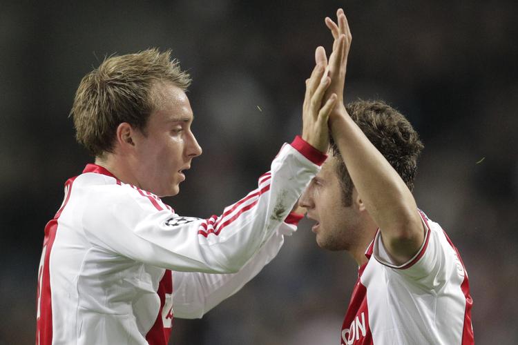 Europa. Ajax og Christian Eriksen røg - lige som Manchester United - ud af Champions League og ind i Europa League. Ajax har vundet mesterligaen fire gange - senest i 1995, mens Machester Citys portugisiske modstander vandt Champions League i 1987 og 2004. 