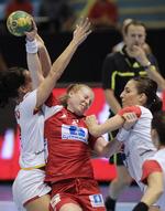 ustoppelig. Selv om spanierne her får bremset Karoline Breivang, så var Norge ustoppelig i VM-semifinalen. 