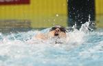 rekordstart. Med Natalie Coughlin i rygcrawl satte USA verdensrekord i 4x100 meter medley. Efterfølgende slog amerikaneren også Jeanette Ottesen i 100 meter butterfly. 