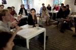 Lyrisk. »Poesiens hus er en vigtig del af Københavns litterære profil«, siger Mille Rode, der er en hyppig gæst i huset. Huset er måske tvunget til at lukke. 