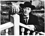 Vinder. Robert Michum spiller Harry Powell i 'Kludedukken' fra 1955. 