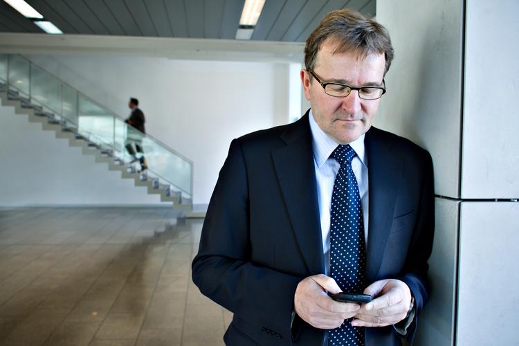 RESPEKTERET. Danske Banks nye topchef, Eivind Kolding, har tidligere været nævnt som en mulig afløser for Jess Søderberg i A.P. Møller Mærsk. 
