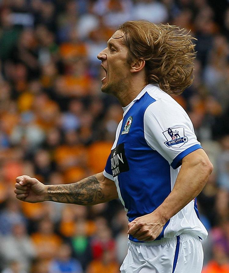 Salgsemne. Blackburn har en 36-årig bundrutineret og angrebsivrig back billigt til salg. 