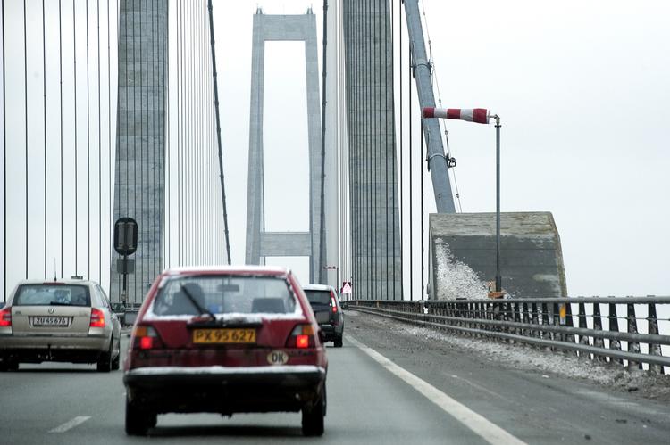 TRAFIK. Godt 150.000 forventes at krydse Storbælt i juledagene. 
