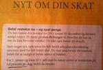 restskat. Tager man Skats ordlyd i dagens annonce for pålydende, kommer man frem til ret så voldsomme beløb, som man pludselig skylder i restskat. 