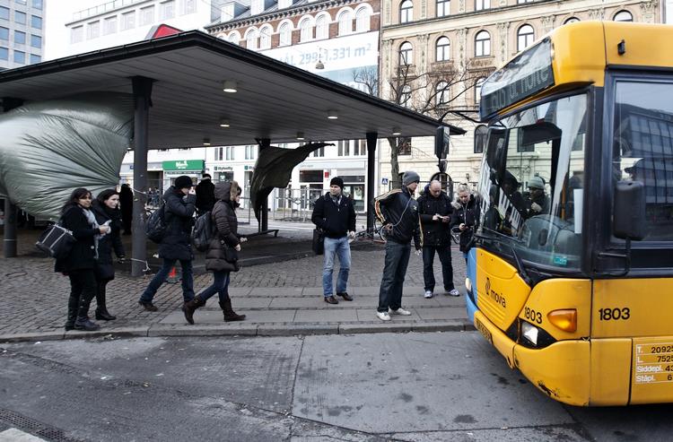 Linie 150S er en af de få busser, der stadig kan anvende Nørreport. Linierne 5A, 6A og 350S er jaget væk af privatbiler. 