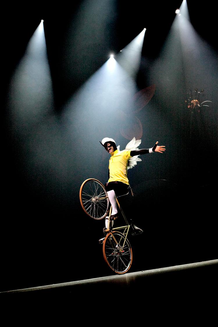 Succes. Forestillingen på Østre Gasværk om 'Cykelmyggen Egon' blev med held suppleret med cykelaktiviteter uden for teatret, og forestillingen solgte mere end 43.000 billetter. 