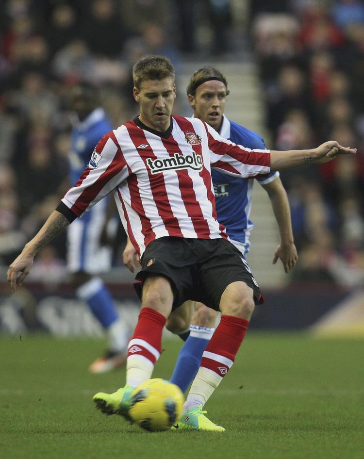 Målscorer. Der var oprejsning til den pressede Nicklas Bendtner her til aften. 
