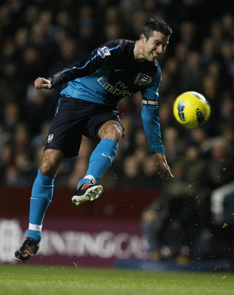 Træfsikker. Robin van Persie er noteret for 16 scoringer i indeværende sæson. 