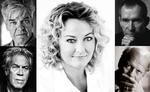 Brok. Forfattere er i forvejen et ukollegialt folkefærd, mener Lotte Garbers, og de »fire alfahanner«, som her omgiver forfatterforeningens formand, er ingen undtagelse. Mildest talt. 