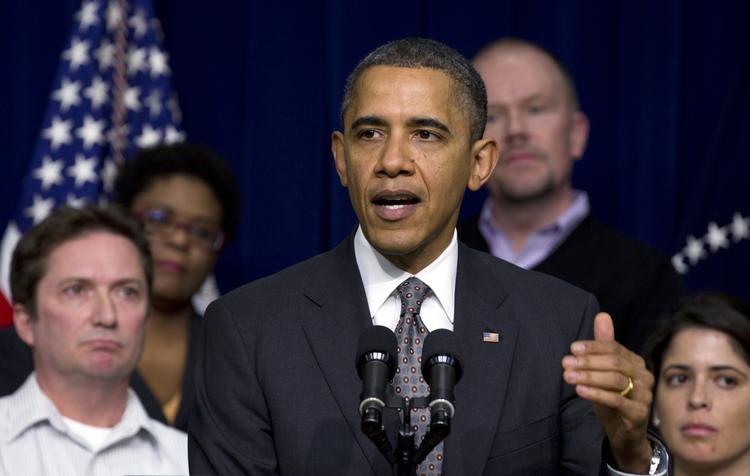 Sejr. Den demokratiske præsident Barack Obama får nu en stærkt omstridt skatterabat forlænget med to måneder. 