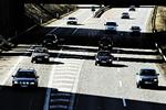 TRAFIK. Trafikken er forløbet over al forventning i dag, lyder det fra Vejdirektoratet. Der var kun få og små problemer. Arkivfoto. 