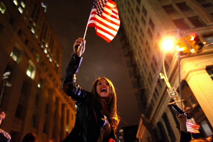 Lykke. Tusindvis af amerikanere jublede i gaderne, da Osama bin Ladens død blev annonceret. Blev du også glad? 