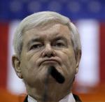 Brøler. Newt Gingrich er formentlig elimineret fra at vinde Virginia efter et par jule-blundere. 