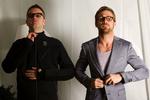 Surt. Nicolas Winding Refn, her fotograferet sammen med Ryan Gosling i Cannes, kommer ikke til at vinde en oscar for bedste soundtrack med 'Drive'. 