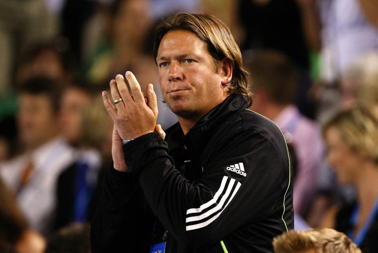 træneren. Som repræsentant for Adidas har Sven Groeneveld fulgt Caroline Wozniacki fra sidelinien i flere år 