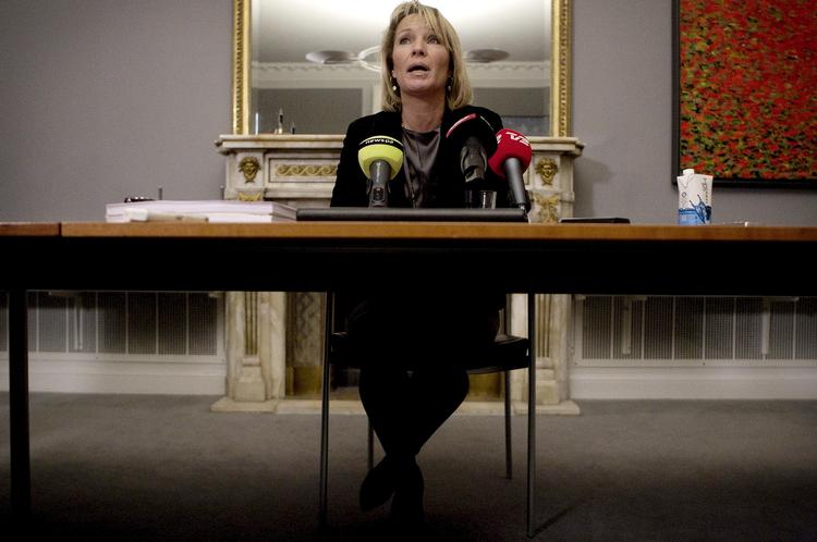 Styrt. På et enkelt døgn i årets første måned var det slut for Lene Espersen som formand for Det Konservative  Folkeparti. 13. januar måtte hun indkalde til pressemøde om sin afgang. 