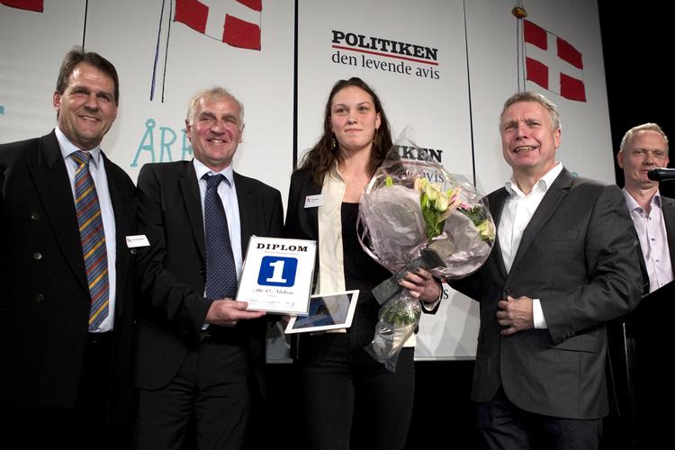 VINDER. Mie Ø. Nielsens præstationer i 2011 har fået hele den danske idrætselite til at spære øjnene op. 