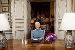 Tradition. Dronning Margrethes nytårstale havde et mere internationalt perspektiv, end den plejer. 