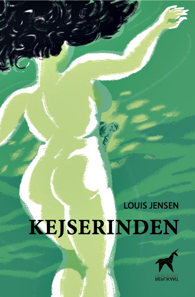 Havfrue. Hovedpersonen kravler om bord på den 30 meter lande kejserinde og flyder med. 