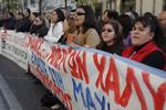Krise. Især i Sydeuropa mærker man arbjedsløsheden. I Spanien er mere end hver femte ung uden arbejde. Her er det demonstrationer i Athen, Grækenlands hovedstad. 
