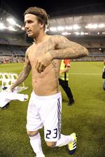 Fri. David Beckham har mulighed for at forlænge kontrakten med LA Galaxy. Familien er angiveligt glade for at bo i USA. 