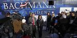 Nedtur. Michelle Bachmann fik et skuffende valg i Iowa. Hendes chancer for at blive republikanernes præsidentkandidat, må derfor anses som små. 