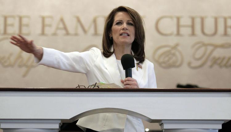 Kandidat. Den republikanske nu forhenværende præsidentkandidat Michele Bachmann. 