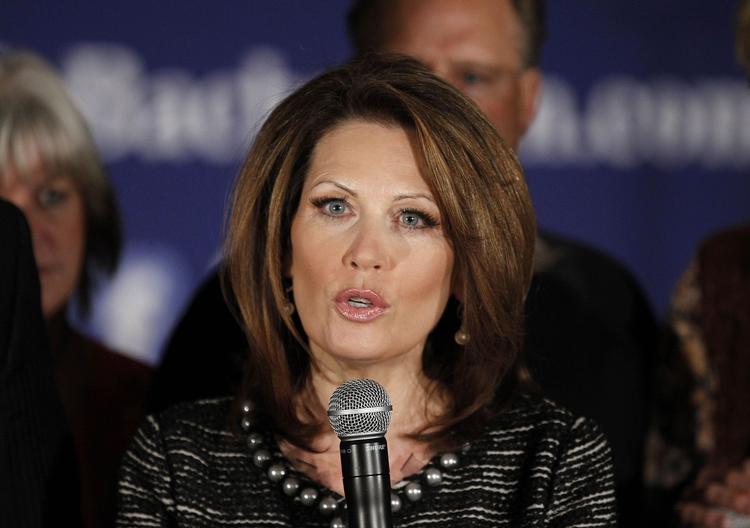 Kapløb. Michelle Bachmann vil alligevel ikke være amerikansk præsident. 