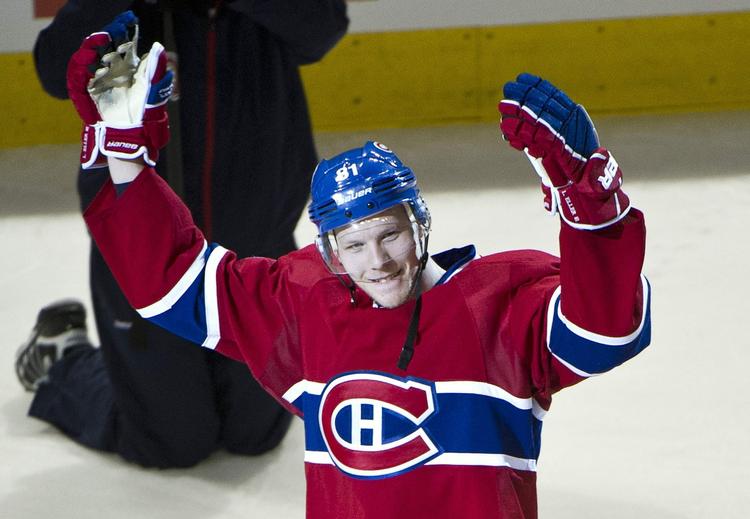 UTROLIGT. Lars Eller tvivler på, at han nogensinde kommer til at score fire mål i NHL igen. 