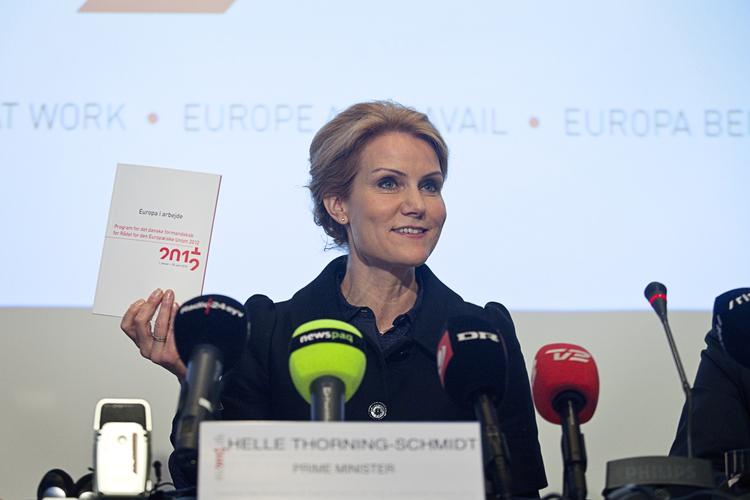 Formand. Regeringen fremlægger sit program for det danske EU-formandskab. Krisen kommer til at fylde meget. 