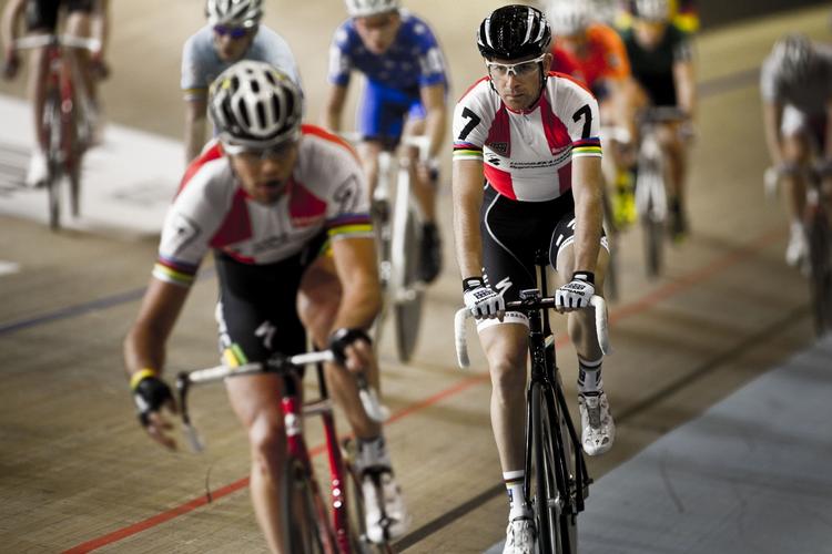 Tillykke. Cykelduoen Michael Mørkøv og Alex Rasmussen vinder DM i parløb. 