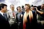 luksustider. Det danske EU-formandskab i 2002 med statsminister  Anders Fogh Rasmussen i spidsen havde et budget på 390 millioner kroner. Dette års udgave skal klares for 260 millioner. Arkivfoto: Thomas Borberg 
