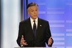 Sprogkyndig. Jon Huntsman brillerer igen med sine sprogevner. 