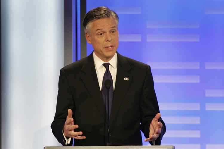 Sprogkyndig. Jon Huntsman brillerer igen med sine sprogevner. 