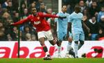 Jubel. Danny Welbeck og United har håneretten i Manchester indtil de to hold mødes igen i Premier League 28. april. Manchester-klubberne kan endvidere rende ind i hinanden i Europa League i denne sæson 