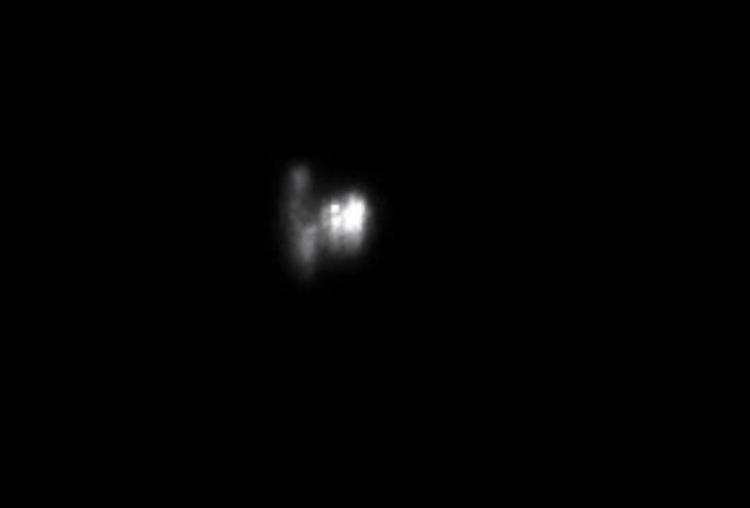 Satellit. Den dødsdømte Mars-sonde Phobos-Grunt blev filmet af rumamatør nytårsdag. 