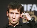 Tillykke. Det er tredje år i træk, at Messi kan kalde sig verdens bedste fodboldspiller. 