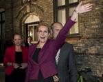 Status. Helle Thorning-Schmidt (S) på valgaftenen i september. I dag har hun haft 100 dage i Statsministeriet. 