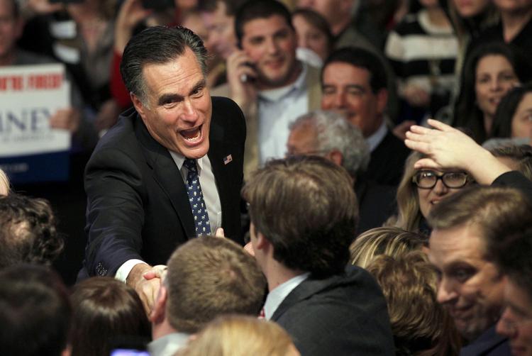 Historisk. Mitt Romney kan nu kalde sig sejrherre i både Iowa og New Hampshire. 